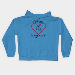 Forever in my heart Kids Hoodie